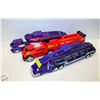 Image 1 : LOT OF THREE HOTWHEELS TRANSPORTER VANS