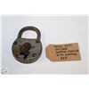 Image 1 : GERMAN PADLOCK HEAVY DUTY WITH WORKING KEY