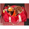 Image 1 : COCA-COLA BAG WITH A&W BACKPACK BEAR AND OTHER