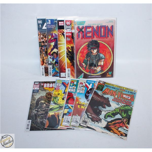LOT OF 10 COLLECTOR COMICS