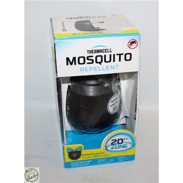 NEW THERMACELL MOSQUITO REPELLENT, 20FT ZONE