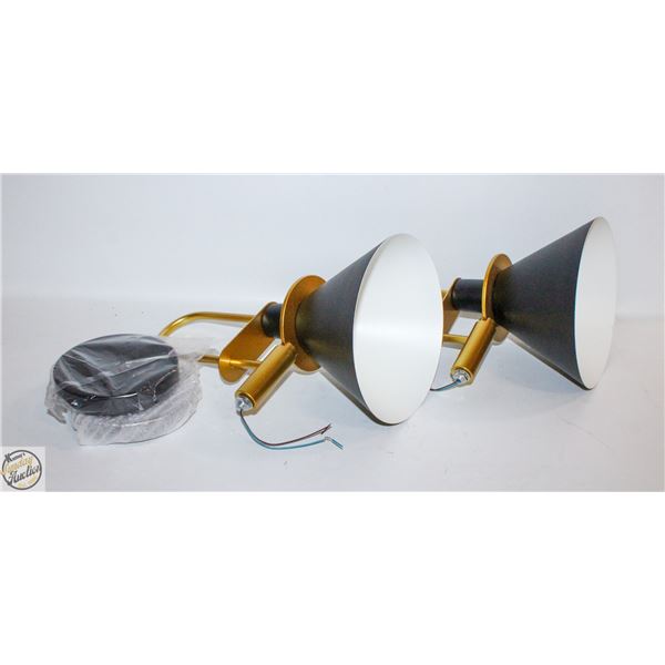 NEW SET OF 2 WALL SCONCES