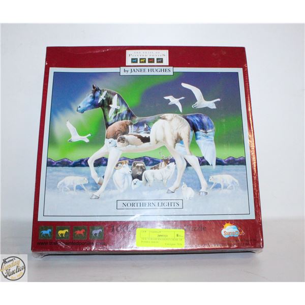 NEW NORTHERN LIGHTS TRAIL OF PONIES 1000 PC