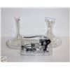 Image 1 : LOT OF WINE DECANTERS AND WINE BOTTLE OPENER