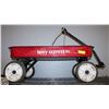 Image 1 : VINTAGE RED HENRY EXPRESS METAL PULL WAGON-ESTATE