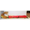 Image 1 : CANADA 4FT WOOD SLEIGH TOBOGGAN-ESTATE