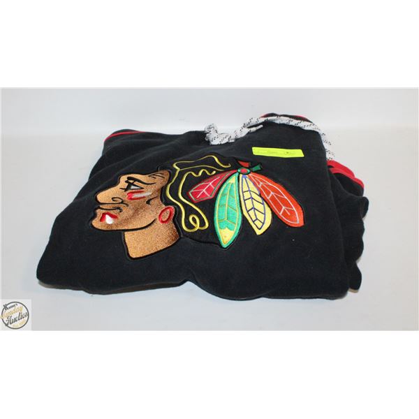 NHL BLACKHAWKS ADULT HOODIE LARGE-ESTATE