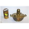 Image 1 : VINTAGE BRASS DIM SUM MINIATURE & BRASS DIM SUM