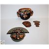 Image 1 : ESTATE COPPER WALL MASKS ALL TOGETHER-ESTATE