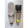 Image 1 : VINTAGE ARTISAN WALL MASKS TOGETHER-ESTATE