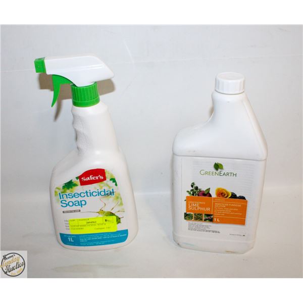 LOT OF INSECTICIDAL SOAP & CLEANERS