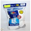 Image 1 : WHITE CREW SOCKS 12-16 SIZE 6-PACK FRUIT OF