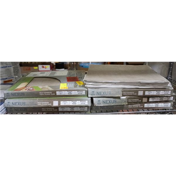 NEW 7 BOXES 12" X 12" SELF ADHESIVE VINYL