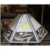 Image 1 : VINTAGE STAINED GLASS HANGING LAMP SHADE