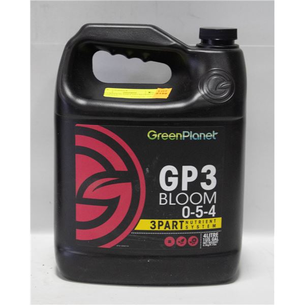 4 L GREEN PLANET GP3 BLOOM 0-5-4 NUTRIENT