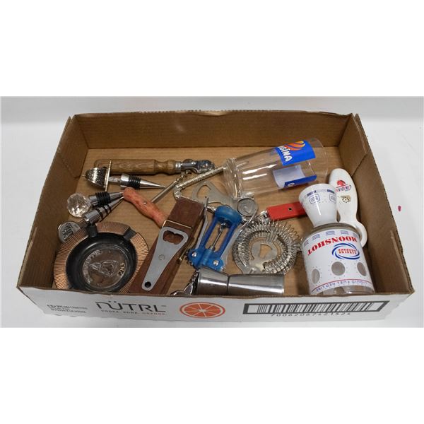 FLAT OF BOTTLE OPENERS +