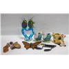 Image 1 : GENUINE GEMSTONES + ART BLOWN GLASS