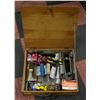 Image 1 : WOODEN CASED ESTATE TOOLS/HARDWARE
