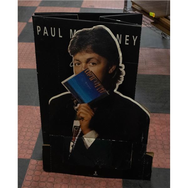 FULL SIZED CUT-OUT OF PAUL MCARTNEY