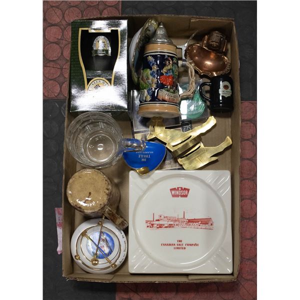 FLAT OF JEWELRY BOX CONTENTS/