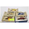 Image 1 : LOT OF 5 VINTAGE LLEDO COLLECTOR DIECAST INCLUDES