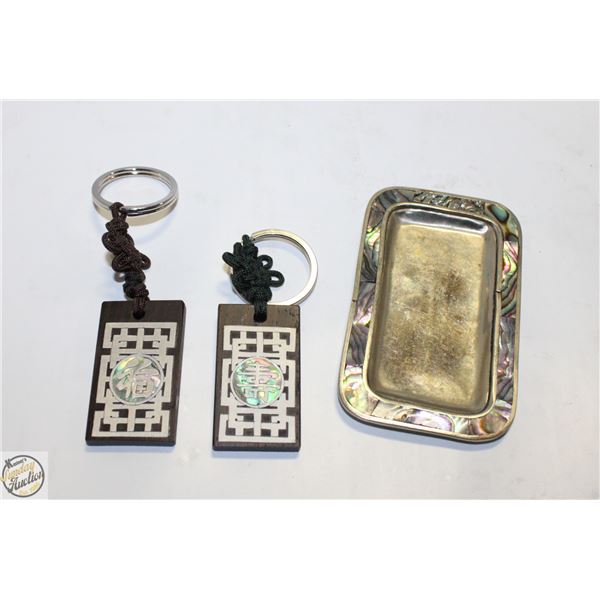 GENUINE ABALONE MEXICO ALPACA SILVER