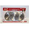 Image 1 : NEW 3PCX 7 1/4X24 TH CARBIDE BLADES