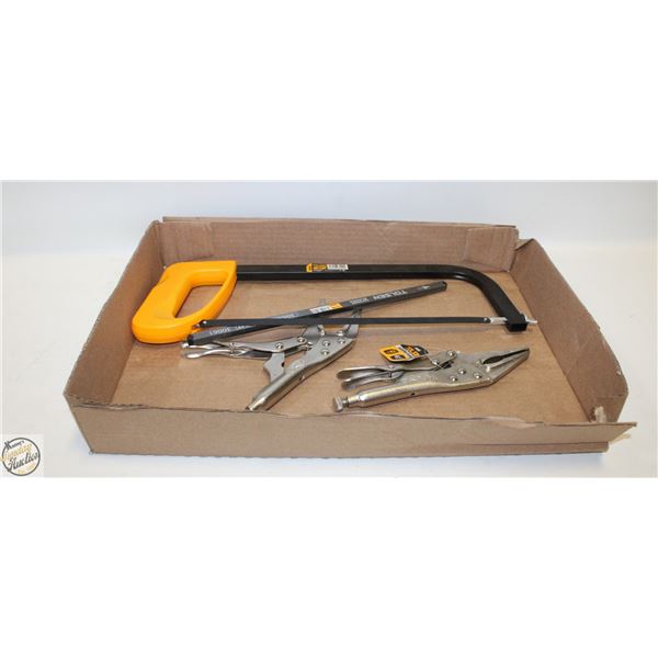 NEW TOLSEN HACKSAW,BLADES,2 X