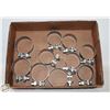 Image 1 : TRAY OF 3 & 3.5IN EXHAUST CLAMPS