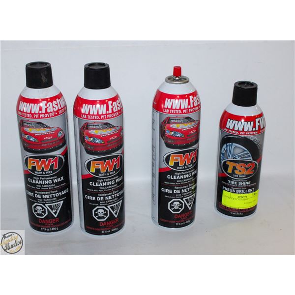 LOT OF FW1 CLEANERS