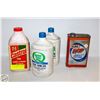 Image 1 : LOT OF GUNK, QUAKER, & CASTROL OILS/CLEANERS