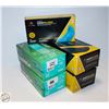 Image 1 : LOT OF 5 BOXES OF ASSORTED SIZE DISPOSABLE GLOVES