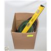Image 1 : STANLEY PRO I-BEAM LEVEL + SILKY FOLDING SAW,