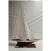 Image 1 : J-CLASS YACHT RAINBOW 1934 MODEL BOAT