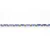 Image 8 : NEW 14k Gold 37.71 ctw Alternating Oval Tanzanite & Round Diamond Tennis Bracele