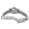 Image 9 : Rolex Ladies Stainless Steel Silver Index Engine Turn Bezel Date Wristwatch With