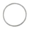 Image 3 : Antique Platinum 2.2mm Milgrain & Textured Work Eternity Stackable Band Ring