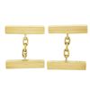 Image 6 : Tiffany & Co. 18k Yellow Gold Textured Polished Geometric Dual Box Men Cufflinks