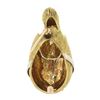 Image 4 : Vintage 18K TT Gold Detailed Textured Chick Bird Breaking Out of Egg Pin Brooch