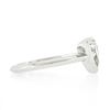Image 5 : NEW Platinum GIA 1.01 ctw Trillion Cut Bezel Diamond Solitaire Engagement Ring