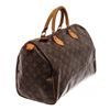 Image 3 : Louis Vuitton Brown Monogram Canvas Speedy 35 Satchel Bag