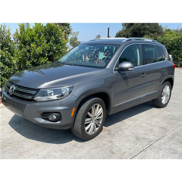 VOLK TIGUAN 2012 REPO- WAIT/TITLE