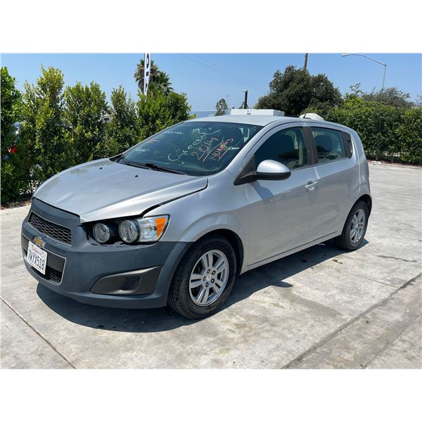 CHEV SONIC 2014 T-DONATION