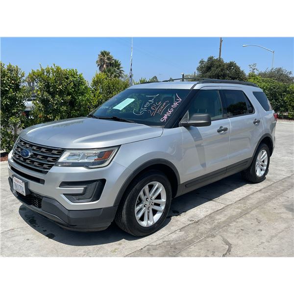 FORD  EXPLORER 2016 T-SMOG -2 DAYS