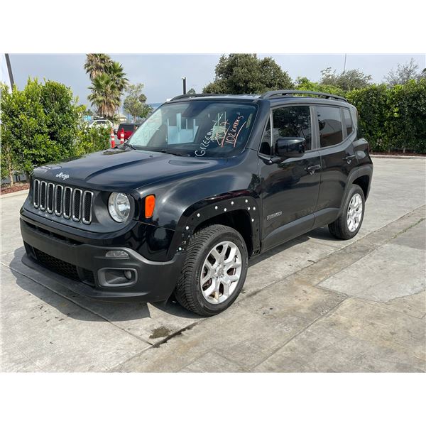 JEEP  RENEGADE 2017 REPO- WAIT/TITLE