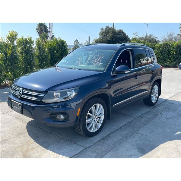 VOLK TIGUAN 2013 T-2 DAYS