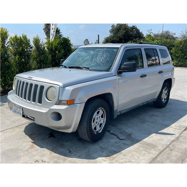 JEEP  PATRIOT 2008 APP  DUP/T-DON