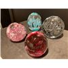 Image 2 : Four Art Glass Paper weights