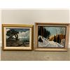 Image 1 : Two Signed Oil Paintings