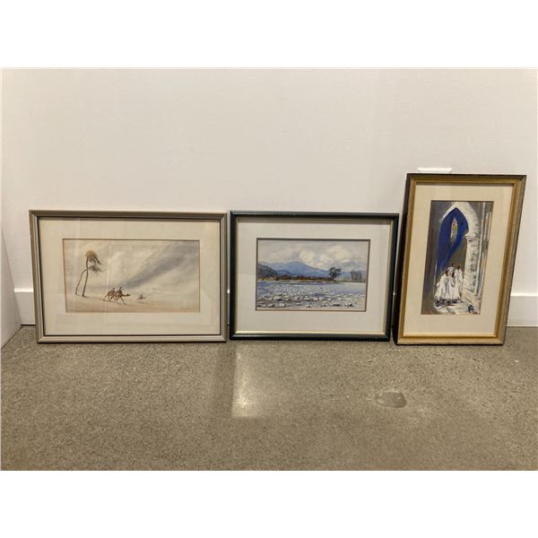 Three Original Paintings